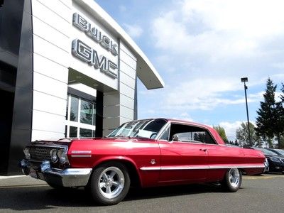 1963 chevrolet impala ss 4-speed 15k in paint &amp; body alone! stunning restoration