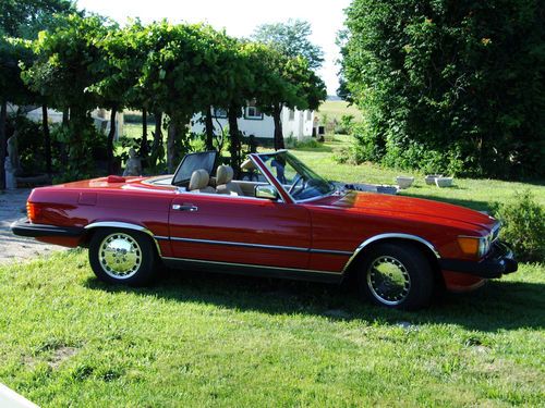 1987 mercedes-benz 560sl 5.6l