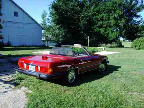 1987 Mercedes-Benz 560SL 5.6L, image 4