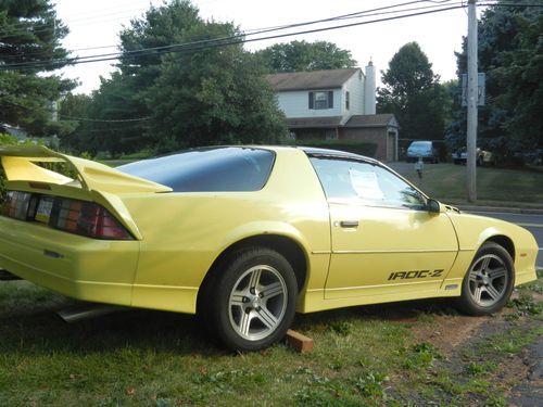 1987 chevy camaro iroc-z 28