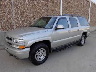 2005 chevrolet suburban z71-4x4-factory navigation-dvd-tv-no reserve