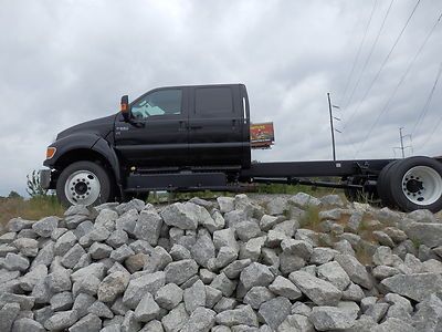 2013 f650 v10 chassis crewcab... loaded ....... no reserve