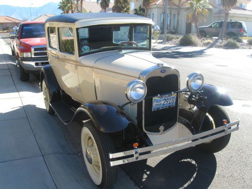 1930 ford model a 2 dr sedan