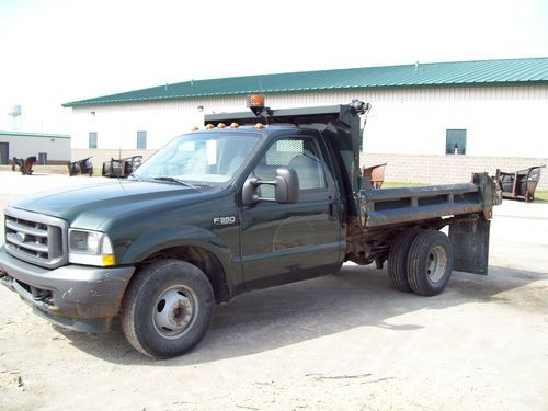 2003 ford f-350 dual rear wheel dump truck