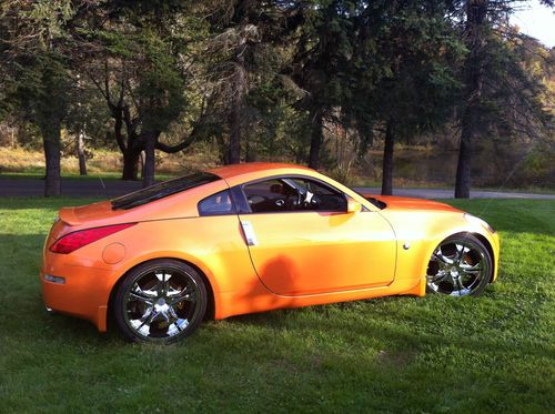 2007 nissan 350z grand touring coupe 34k miles solar orange