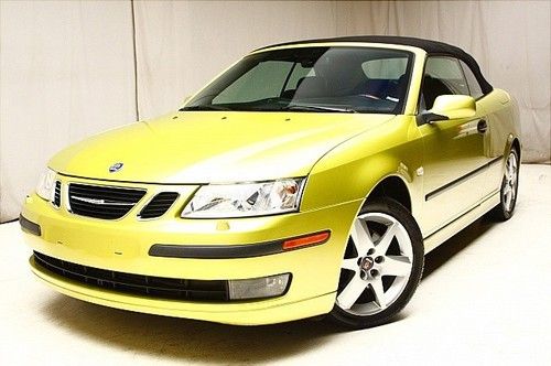 We finance!! 2004 saab 9-3 arc fwd powerconvertible parkingaid hidheadlights