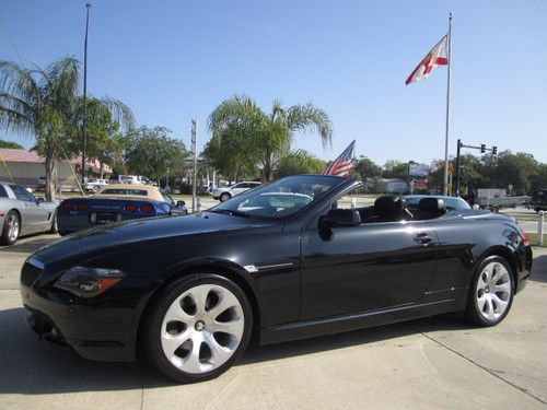 2005 bmw 645cic, nav, bluetooth, sport pkg, parktronic, ultra clean condition!!