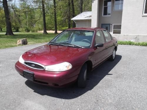 2000 ford contour se compressed natural gas