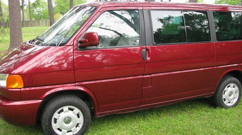 2000 volkswagen eurovan mv standard passenger van 3-door 2.8l