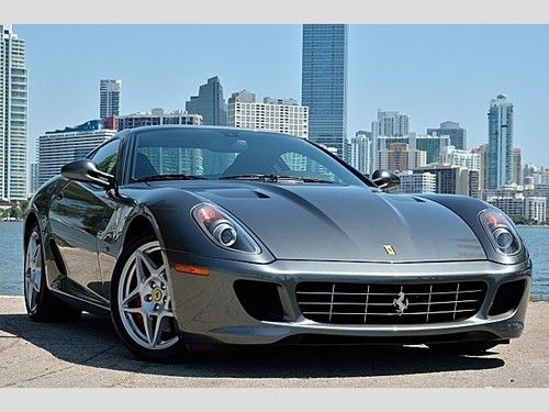 2007 ferrari 599 gtb fiorano f1 6 speed manual 2-door coupe