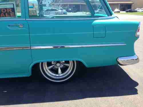 1955 Chevy wagon 4 door, image 6