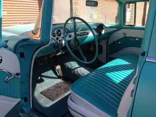 1955 Chevy wagon 4 door, image 7