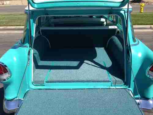 1955 Chevy wagon 4 door, image 15