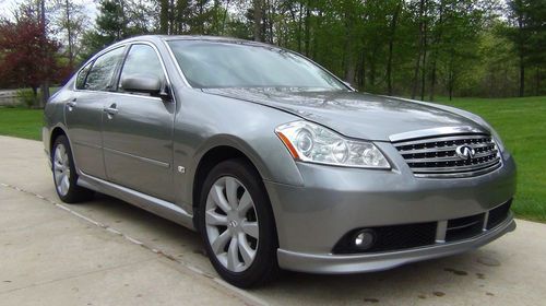 2007 infiniti m35 x sedan 4-door 3.5l awd loaded navi camera leather