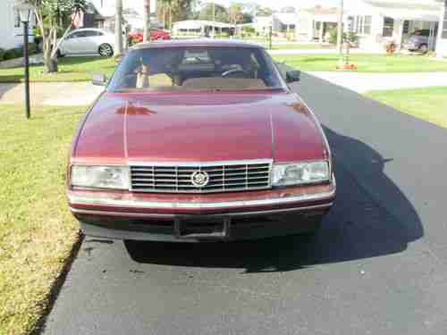 1987 Cadillac Allante -Burgundy, US $4,400.00, image 3
