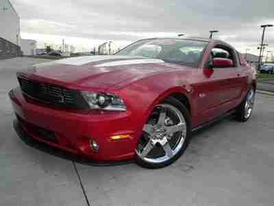 2011 Roush Stage 2 mustang coupe RWD V8 red manual 6speed 11, US $35,801.00, image 2