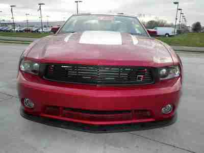 2011 Roush Stage 2 mustang coupe RWD V8 red manual 6speed 11, US $35,801.00, image 13