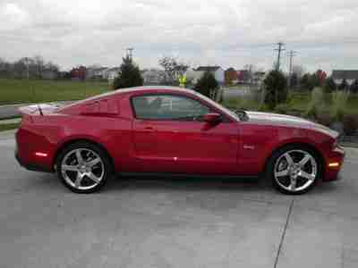 2011 Roush Stage 2 mustang coupe RWD V8 red manual 6speed 11, US $35,801.00, image 21