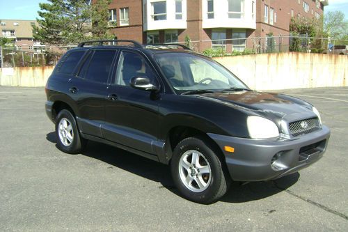 2003 hyunda santa fe gas saver 4 cyl auto clean! no reserve!!