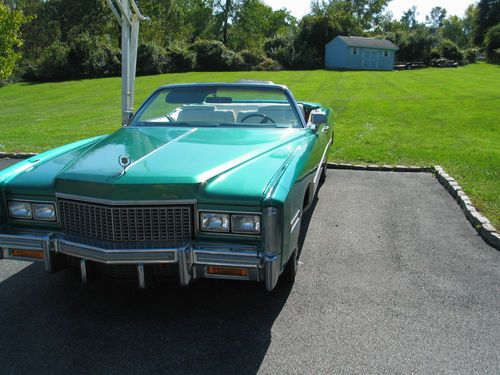 1976 cadillac eldorado convertible 2-door 8.2l