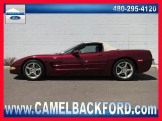 2003 chevrolet corvette 2dr convertible traction control power windows