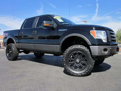 2009 ford f-150 fx4 super crew cab 4x4 custom lifted truck-new lift-awesome!!