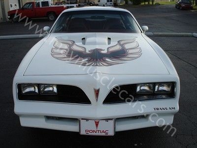 1977 trans am, low mileage, #'s matching, phs docs