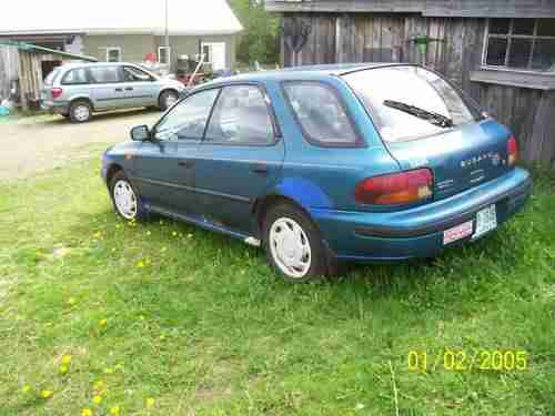1993 Subaru Impreza L Wagon 4-Door 1.8L, image 3