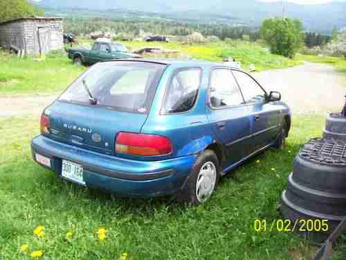 1993 Subaru Impreza L Wagon 4-Door 1.8L, image 4