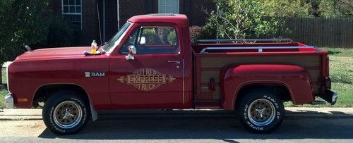 1983 dodge d150 lil red express truck "clone"