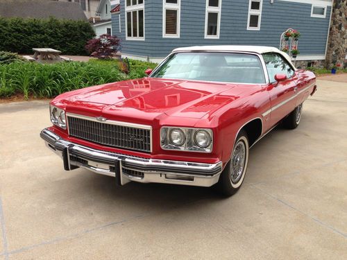 1975 chevrolet caprice classic convertible 2-door 7.4l