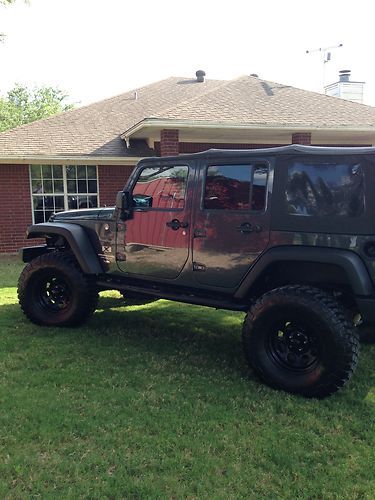 2007 jeep wrangler unlimited x sport utility 4-door 3.8l