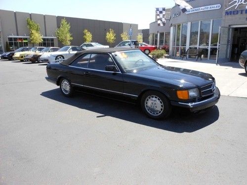 1986 mercedes-benz 560 series convertible  560sec