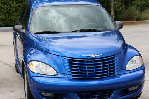 2003 chrysler pt cruiser touring wagon 4-door 2.4l blue clean