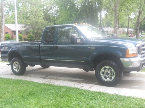 1999 powerstroke 7.3 trurbo diesel 4x4 extended cab long bed work truck