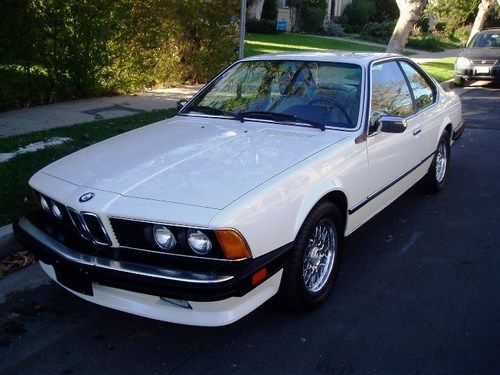 1986 bmw 635csi base coupe 2-door 3.5l