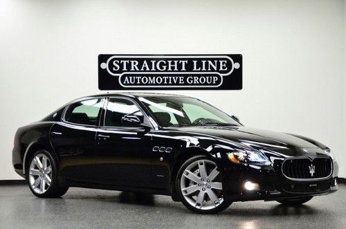 2011 maserati quattroporte s blk/blk w/ 16k miles