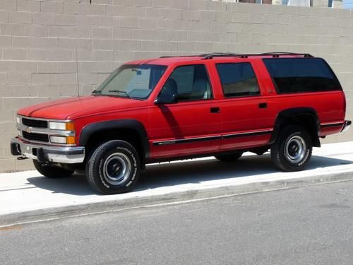 1994 chevrolet suburban 4wd..turbo diesel..silverado edition.