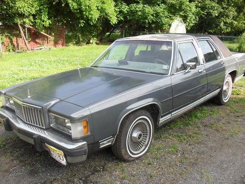 1986 mercury grand marquis ls 80k orig miles, 5.0l needs tlc