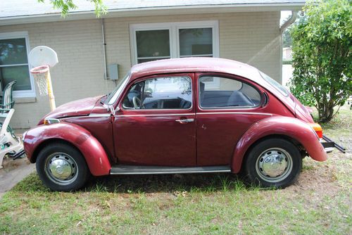 1973 vw super beetle volkswagon
