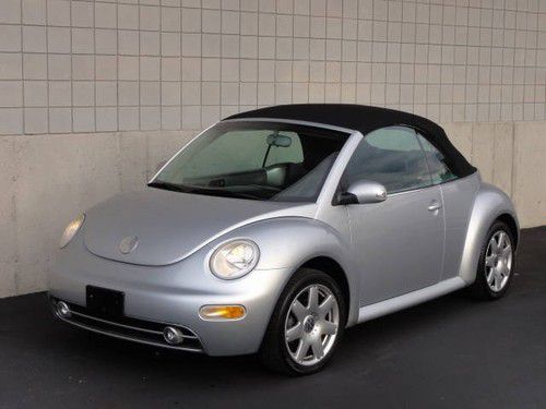 2003 vw beetle gls turbo convertible silver beautiful l@@k nr!!!