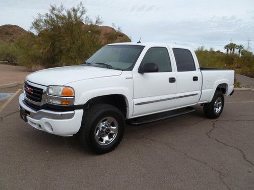 2003 gmc sierra 2500 hd crew cab shorty 4x4 diesel affordable extra clean