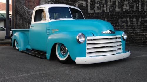 1949 chevrolet 3100 short bed bagged hot rod/rat rod/ air ride/shop truck patina