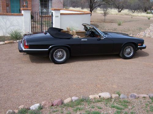 1990 jaguar xjs base convertible 2-door 5.3l 12 cyl wire wheels original ca car