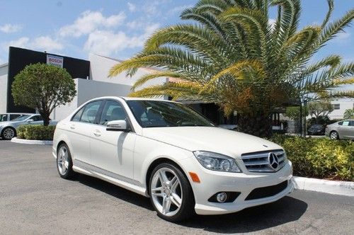 2010 mercedes c300 amg sport pkg! 1 owner! beauty! fl