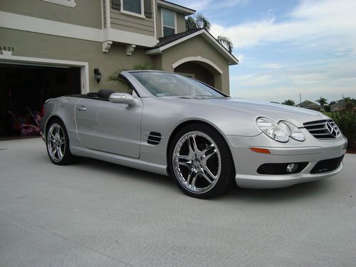 2005 mercedes sl500 super low miles!!!