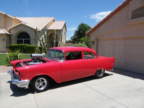 Pro street, pro touring, drag race, bel air, 150/210, 1957, chevy