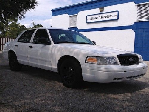 2003 Ford Crown Victoria Police Interceptor Sedan 4-Door 4.6L, White, US $2,750.00, image 5