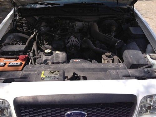 2003 Ford Crown Victoria Police Interceptor Sedan 4-Door 4.6L, White, US $2,750.00, image 13