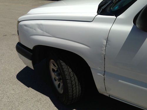 2006 Chevrolet Silverado 1500 WT Standard Cab Pickup 2-Door 4.8L, image 4